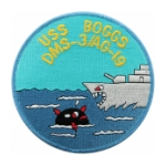 USS Boggs DMS-3 / AG-19 Ship Patch