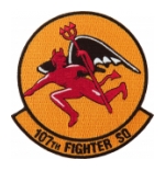 Air Force 107th Fighter Squadron Patch