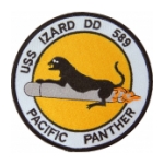 USS Izard DD-589 (Pacific Panther) Ship Patch