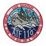 USS Quapaw ATF-110 Ship Patch
