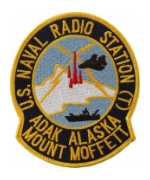 Naval Radio Station Adak, Alaska Mount Moffett Patch