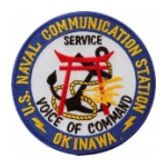 Naval Communication Station Okinawa Patch