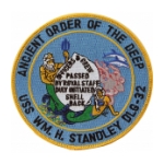USS WM. H. Standley CG-32 (Ancient Order Of The Deep Shellback)  Ship Patch