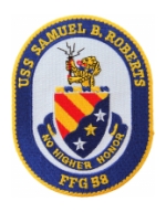 USS Samuel B. Roberts FFG-58 Ship Patch