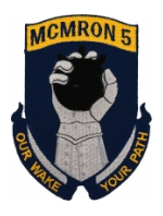 Navy Mine Countermeasures MCMRON 5 Patch