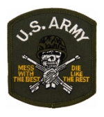 US Army Mess With The Best Patch