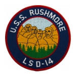 USS Rushmore LSD-14 Ship Patch