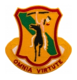 312th Cavalry Regiment Patch
