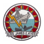 USS James Kyes DD-787 Ship Patch