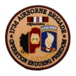 173rd Airborne Brigade Operation Enduring Freedom Patch