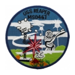 USS Reaper MSO-467 Ship Patch