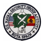 Naval Security Group Activity Rota Spain Patch