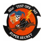Air Force 461st Test Operations MS-X-35 Squadron Patch