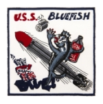 USS Bluefish SS-222 Submarine Patch