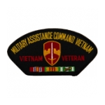 Military Assistance Command Vietnam Veteran With Ribbons Patch