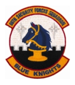 Air Force 66th Security Forces Squadron (Blue Knights) Patch