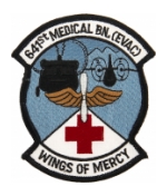 641st Medical Battalion (EVAC) Wings Of Mercy Patch