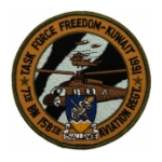 Task Force Freedom-Kuwait 1991 7th Battalion / 158th Aviation Regiment Patch