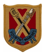 4th Marines Regiment Patch