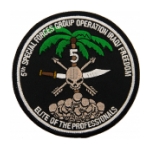 5th Special Forces Group Operation Iraqi Freedom (Elite Of The Professionals) Patch