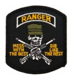 Army Ranger Mess With The Best Patch