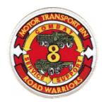8th Motor Transport Battalion Patch