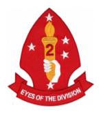 2nd Marine Division Aerial Observation Patch