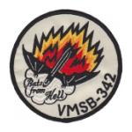 Scout Bombing Squadron Patch VMSB-342