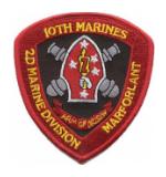 10th Marine regiment patch