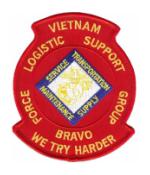Viet Nam Force Logistic Support Group Bravo Patch