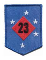 23rd Marine Regiment Patch