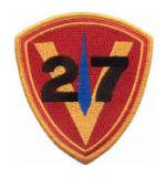 27th Marine Regiment Patch