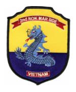 2nd Republic of Korea Marine (ROK MAR) Brigade Patch