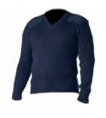 GI Style Acrylic V-Neck Sweater (Navy Blue)
