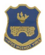 120th Infantry Army National Guard NC Distinctive Unit Insignia