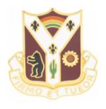 110th Medical Battalion Distinctive Unit Insignia
