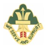 186th Support Battalion Distinctive Unit Insignia