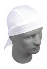 White Headwrap