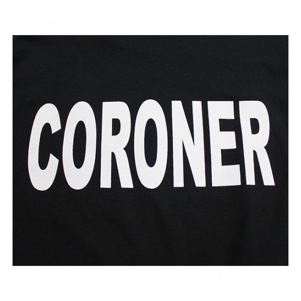 CORONER T-Shirt (Black)