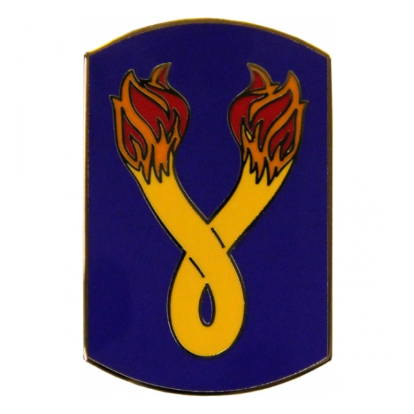 196th Infantry Brigade Combat Service I.D. Badge