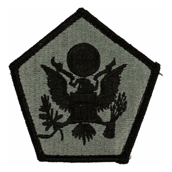 Headquarters Command Patch Foliage Green (Velcro Backed)