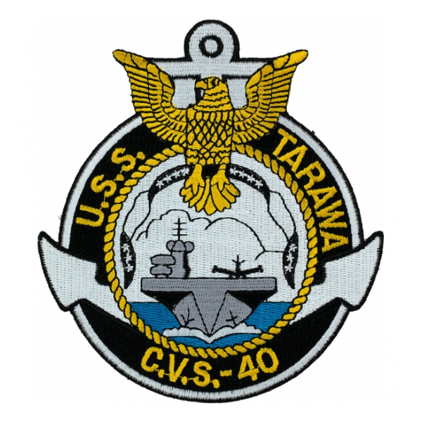 USS Tarawa CVS 40 Ship Patch