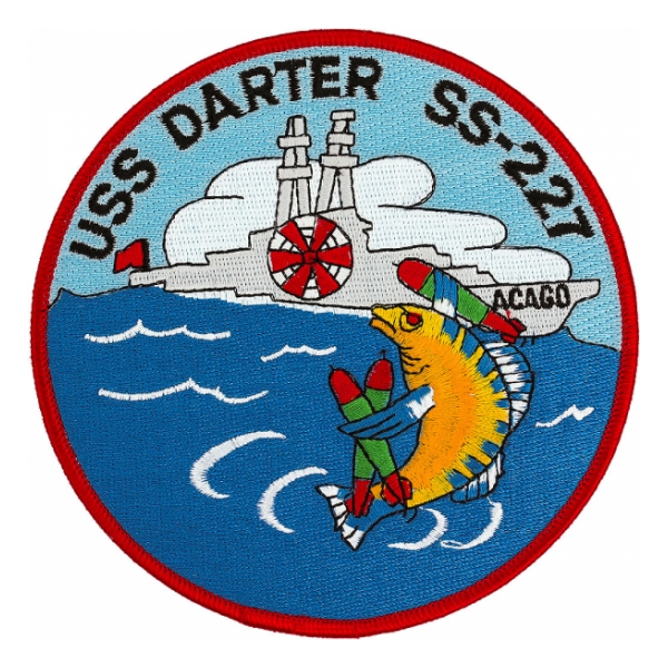 USS Darter SS-227 Submarine Patch