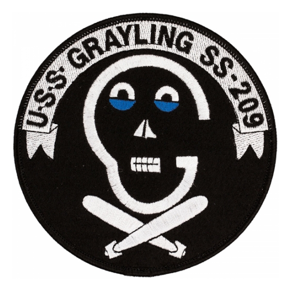 USS Grayling SS-209 Submarine Patch