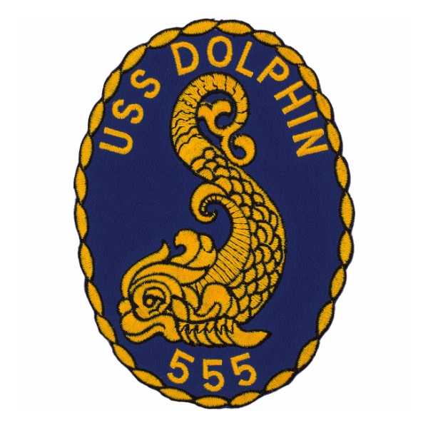 USS Dolphin SS-555 Patch