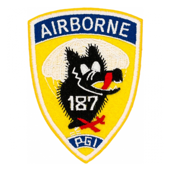 187th Airborne Infantry Regiment PGI Patch