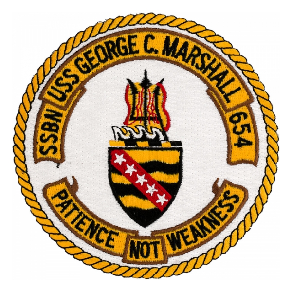 USS George C. Marshall SSBN-654 Patch