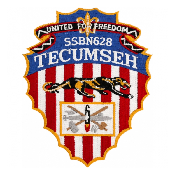 USS Tecumseh SSBN-628 Patch