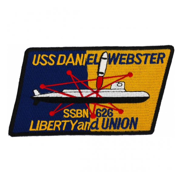 USS Daniel Webster SSBN-626 Patch
