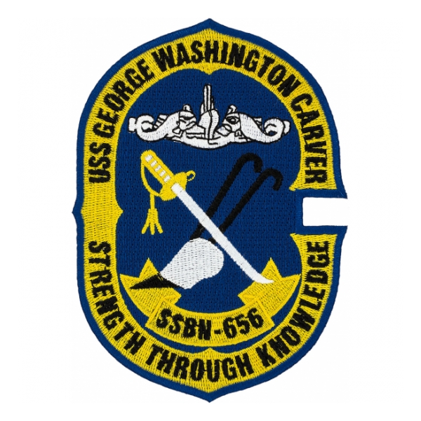 USS George Washington Carver SSBN-656 Patch